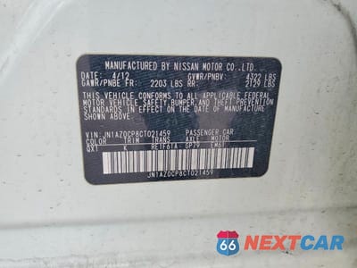 Zdjęcie 12 z 12 samochodu: 2012 NISSAN LEAF SV VIN:JN1AZ0CP8CT021459 - miniatura