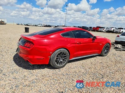 Trzecie zdjęcie samochodu z tyłu: 2016 FORD MUSTANG GT VIN:1FA6P8CF8G5236953 - miniatura