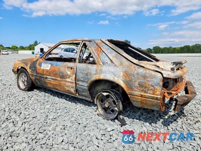 Drugie zdjęcie samochodu z przodu: 1985 FORD MUSTANG LX VIN:1FABP28M8FF182016 - miniatura