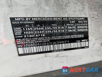 Zdjęcie 14 z 14 samochodu: 2025 MERCEDES-BENZ GLA 250 VIN:W1N4N4GB6SJ639071 - miniatura