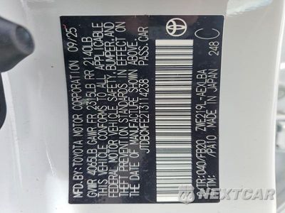 Zdjęcie 12 z 12 samochodu: 2026 TOYOTA COROLLA HYBRID LE VIN:JTDBCMFE2T3114238 - miniatura
