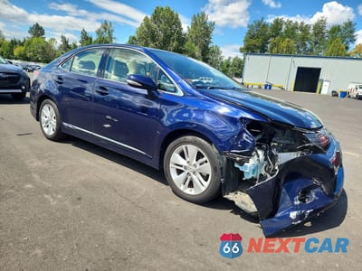 Czwarte zdjęcie samochodu z boku: 2011 LEXUS HS 250H VIN:JTHBB1BA3B2045809 - miniatura