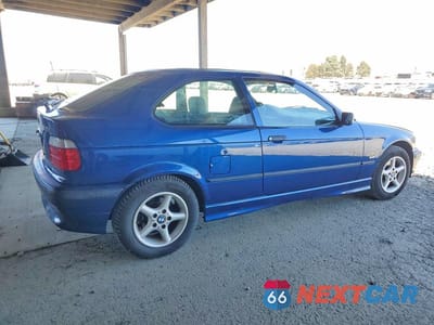 Trzecie zdjęcie samochodu z tyłu: 1998 BMW 318 TI VIN:WBACG7330WKC31338 - miniatura