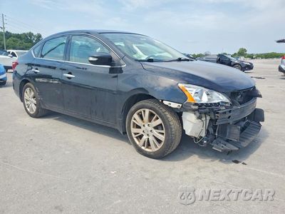Czwarte zdjęcie samochodu z boku: 2015 NISSAN SENTRA SL VIN:3N1AB7AP4FY296452 - miniatura