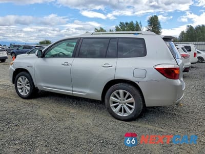 Drugie zdjęcie samochodu z przodu: 2010 TOYOTA HIGHLANDER HYBRID VIN:JTEBW3EH4A2043054 - miniatura