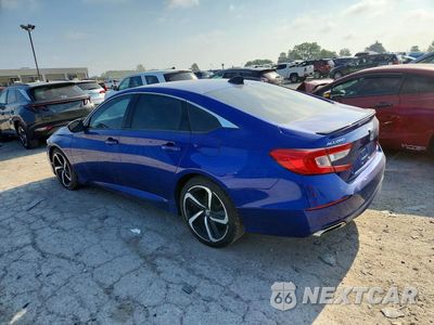 Drugie zdjęcie samochodu z przodu: 2021 HONDA ACCORD SPORT SE VIN:1HGCV1F4XMA001494 - miniatura