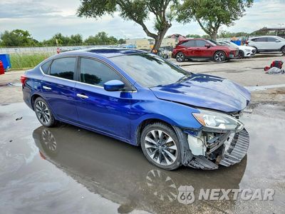 Czwarte zdjęcie samochodu z boku: 2017 NISSAN SENTRA SV VIN:3N1AB7AP4HL671031 - miniatura
