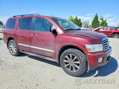 Czwarte zdjęcie samochodu z boku: 2010 INFINITI QX56 VIN:5N3ZA0NE4AN906376 - miniatura
