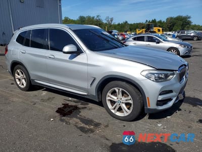 Czwarte zdjęcie samochodu z boku: 2020 BMW X3 SDRIVE30I VIN:5UXTY3C06LLE55197 - miniatura