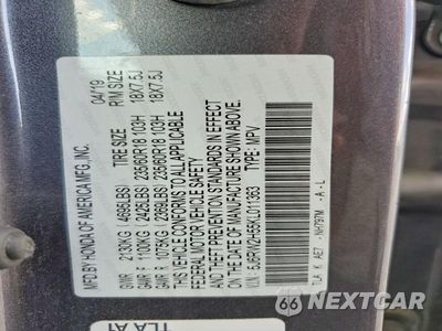 Zdjęcie 13 z 13 samochodu: 2019 HONDA CR-V EX VIN:5J6RW2H55KL011363 - miniatura