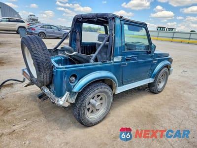 Trzecie zdjęcie samochodu z tyłu: 1988 SUZUKI SAMURAI VIN:JS4JC51C9J4212016 - miniatura