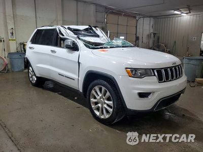Czwarte zdjęcie samochodu z boku: 2017 JEEP GRAND CHEROKEE LIMITED VIN:1C4RJEBG4HC816683 - miniatura
