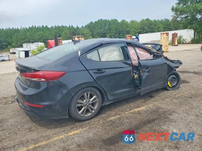 Trzecie zdjęcie samochodu z tyłu: 2018 HYUNDAI ELANTRA SEL VIN:5NPD84LF7JH377298 - miniatura