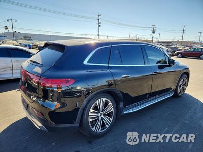 Trzecie zdjęcie samochodu z tyłu: 2024 MERCEDES-BENZ EQS SUV 450+ VIN:4JGDM2DB9RA030856 - miniatura