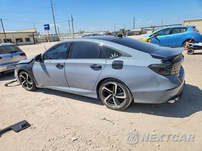 Drugie zdjęcie samochodu z przodu: 2021 HONDA ACCORD SPORT VIN:1HGCV2F34MA001021 - miniatura