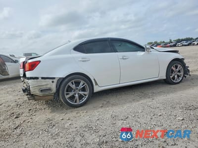 Trzecie zdjęcie samochodu z tyłu: 2010 LEXUS IS 250 BASE VIN:JTHBF5C21A2100159 - miniatura