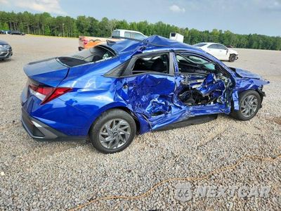 Trzecie zdjęcie samochodu z tyłu: 2024 HYUNDAI ELANTRA SEL VIN:KMHLM4DG5RU759602 - miniatura
