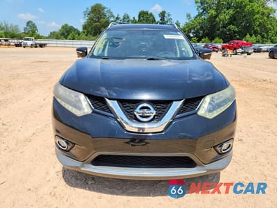 Piąte zdjęcie samochodu w środku: 2014 NISSAN ROGUE SL VIN:5N1AT2MT4EC781280 - miniatura