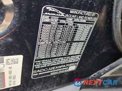 Zdjęcie 14 z 14 samochodu: 2023 JAGUAR F-PACE S VIN:SADCJ2EX9PA705531 - miniatura