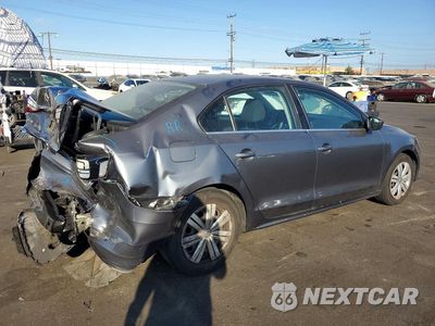 Trzecie zdjęcie samochodu z tyłu: 2017 VOLKSWAGEN JETTA S VIN:3VW2B7AJ8HM367625 - miniatura