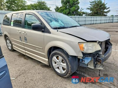 Czwarte zdjęcie samochodu z boku: 2013 DODGE GRAND CARAVAN SE VIN:2C4RDGBG0DR723468 - miniatura