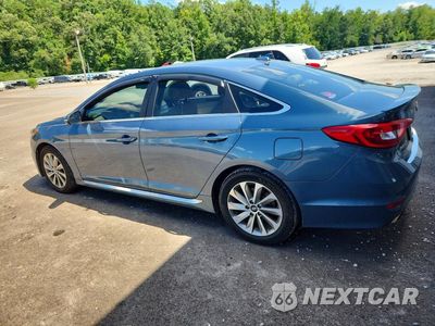 Drugie zdjęcie samochodu z przodu: 2017 HYUNDAI SONATA SPORT VIN:5NPE34AF8HH571497 - miniatura