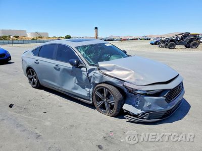 Czwarte zdjęcie samochodu z boku: 2024 HONDA ACCORD HYBRID SPORT VIN:1HGCY2F52RA059905 - miniatura