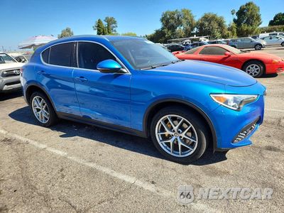 Czwarte zdjęcie samochodu z boku: 2019 ALFA ROMEO STELVIO BASE VIN:ZASPAJAN7K7C50557 - miniatura