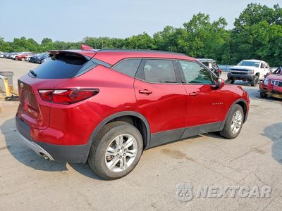 Trzecie zdjęcie samochodu z tyłu: 2020 CHEVROLET BLAZER 3LT VIN:3GNKBDRS9LS628044 - miniatura