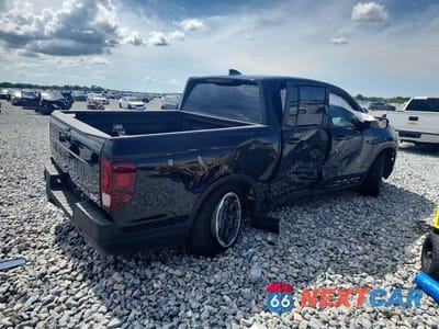 Trzecie zdjęcie samochodu z tyłu: 2024 HONDA RIDGELINE SPORT VIN:5FPYK3F21RB028192 - miniatura