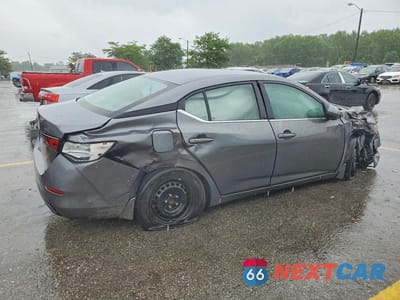 Trzecie zdjęcie samochodu z tyłu: 2022 NISSAN SENTRA S VIN:3N1AB8BV7NY216711 - miniatura