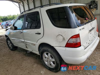 Drugie zdjęcie samochodu z przodu: 2003 MERCEDES-BENZ ML 500 VIN:4JGAB75E43A415649 - miniatura