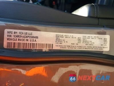 Zdjęcie 14 z 14 samochodu: 2023 DODGE DURANGO SXT VIN:1C4RDHAGXPC599486 - miniatura