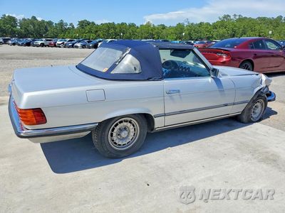 Trzecie zdjęcie samochodu z tyłu: 1980 MERCEDES 450 SL VIN:WDB10704412061148 - miniatura