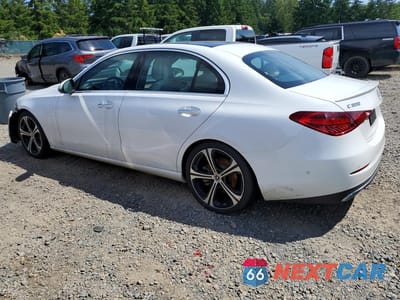 Drugie zdjęcie samochodu z przodu: 2022 MERCEDES-BENZ C 300 4MATIC VIN:W1KAF4HB4NR018493 - miniatura