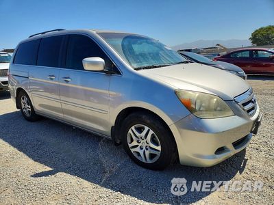 Czwarte zdjęcie samochodu z boku: 2006 HONDA ODYSSEY EXL VIN:5FNRL38646B459793 - miniatura