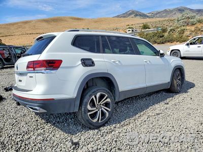 Trzecie zdjęcie samochodu z tyłu: 2022 VOLKSWAGEN ATLAS SEL VIN:1V2BR2CA4NC502366 - miniatura