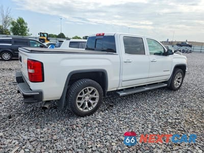 Trzecie zdjęcie samochodu z tyłu: 2015 GMC SIERRA K1500 SLT VIN:3GTU2VECXFG465904 - miniatura