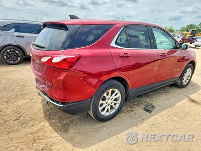 Trzecie zdjęcie samochodu z tyłu: 2019 CHEVROLET EQUINOX LT VIN:2GNAXKEV5K6230019 - miniatura