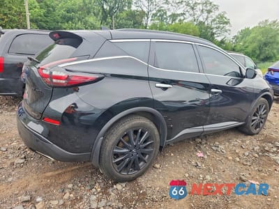 Trzecie zdjęcie samochodu z tyłu: 2024 NISSAN MURANO SV VIN:5N1AZ2BS8RC127736 - miniatura