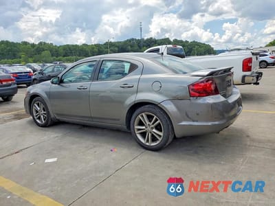 Drugie zdjęcie samochodu z przodu: 2013 DODGE AVENGER SXT VIN:1C3CDZCG3DN772827 - miniatura