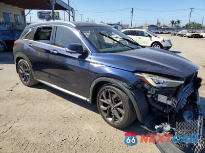 Czwarte zdjęcie samochodu z boku: 2019 INFINITI QX50 ESSENTIAL VIN:3PCAJ5M16KF110735 - miniatura