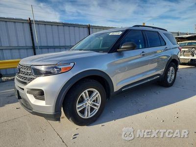 2022 FORD EXPLORER XLT 1FMSK7DH0NGA21243 - główne zdjęcie licytacji z USA - miniatura