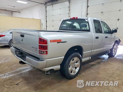 Trzecie zdjęcie samochodu z tyłu: 2005 DODGE RAM 1500 ST VIN:1D7HU18D05J519593 - miniatura