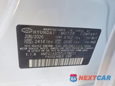 Zdjęcie 12 z 12 samochodu: 2026 GENESIS G70 2.5T STANDARD VIN:KMTG14SC0TU178211 - miniatura