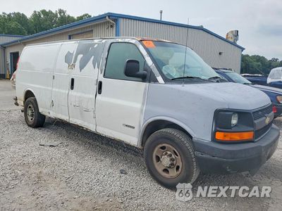 Czwarte zdjęcie samochodu z boku: 2006 CHEVROLET EXPRESS G3500 VIN:1GCHG39U061190486 - miniatura