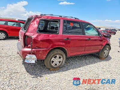 Trzecie zdjęcie samochodu z tyłu: 2003 HONDA PILOT EXL VIN:2HKYF18583H563487 - miniatura