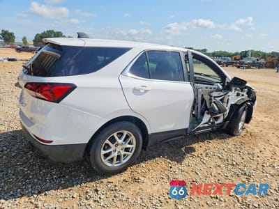 Trzecie zdjęcie samochodu z tyłu: 2022 CHEVROLET EQUINOX LT VIN:3GNAXKEV8NL204143 - miniatura