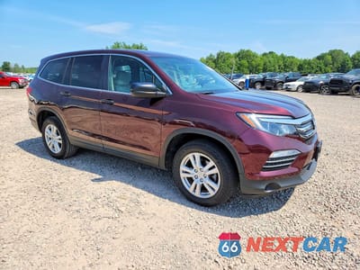 Czwarte zdjęcie samochodu z boku: 2016 HONDA PILOT LX VIN:5FNYF6H14GB027246 - miniatura