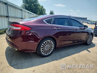 Trzecie zdjęcie samochodu z tyłu: 2017 FORD FUSION SE VIN:3FA6P0H97HR162492 - miniatura